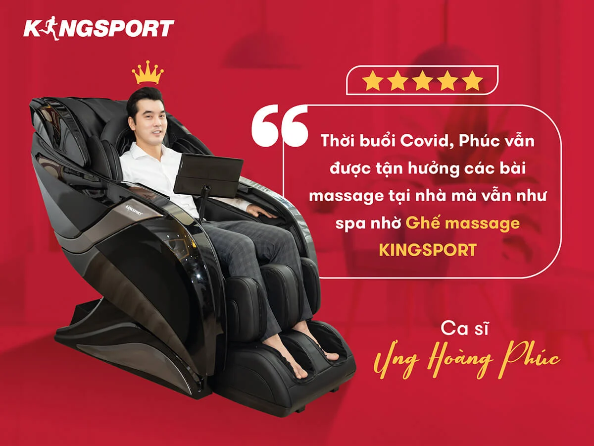 ghế massage kingsport g99 edition 7